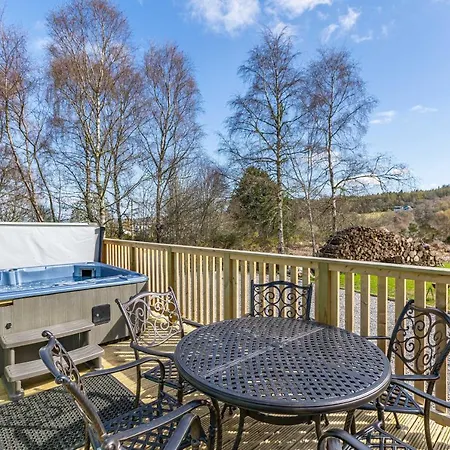 Heather Lodge 17 With Hot Tub Belladrum Exterior photo